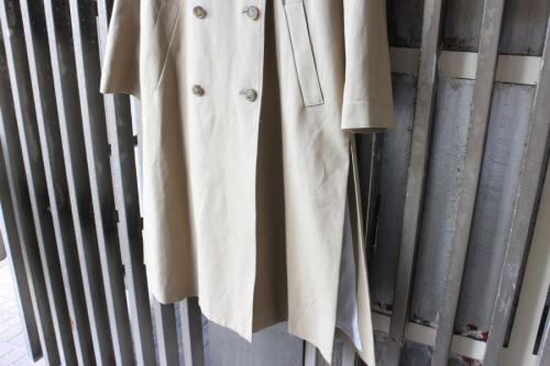 コットンダブルフェイストレンチコートの古着買取