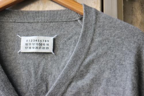 レザーエルボーパッチカーディガンの古着買取