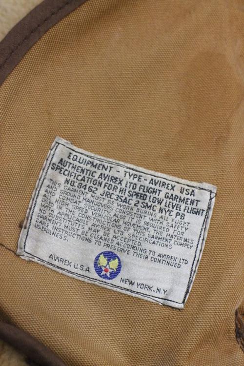 アヴィレックスのB-3ジャケット