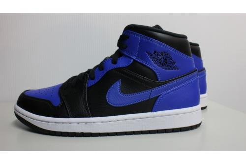 AIR JORDAN　1　MID ROYAL-WHITE-NOIR US8のメンズ