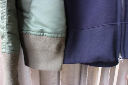 Sweat × MA-1Hoodieのメンズ