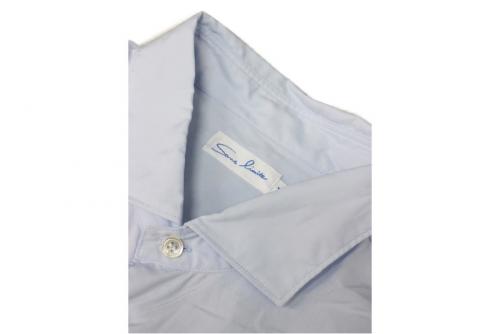 サンリミットのブロードボックスワイドスプレッドシャツ