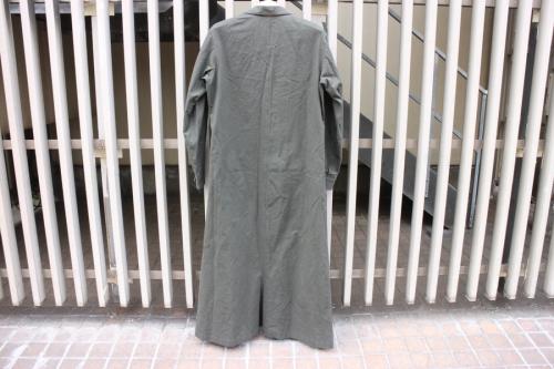 ツイルコットンマキシコートのメンズ