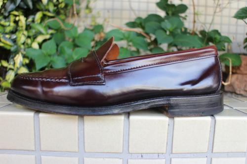 オールデンのコインローファー