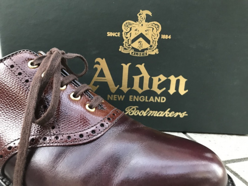 ドレスシューズのALDEN