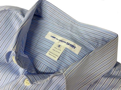 コムデギャルソンシャツのワイドクラシックシャツ