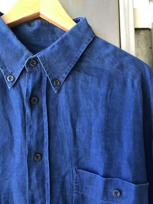 ジバンシーのリネンBDシャツ