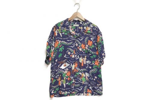 サン サーフのS/S RAYON HAWAIAN SHIRT