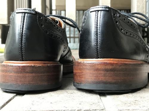ウイングチップシューズのメンズ　