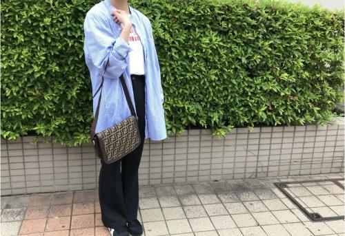 ズッカ柄ショルダーバッグのレディース