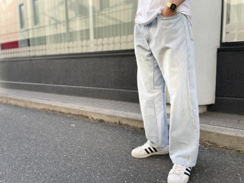 シーオールのRE：CONSTRUCED BELTED BUGGY JEANS