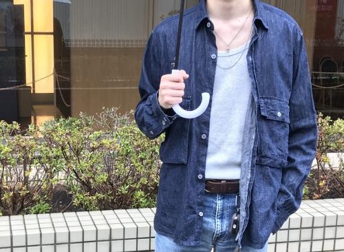 Hiker Shirtのインディゴ