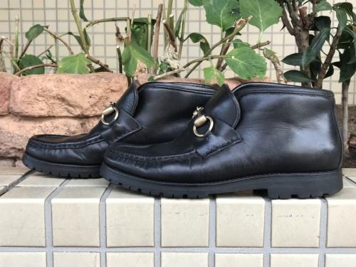 グッチのヴィンテージハイカットビットローファー