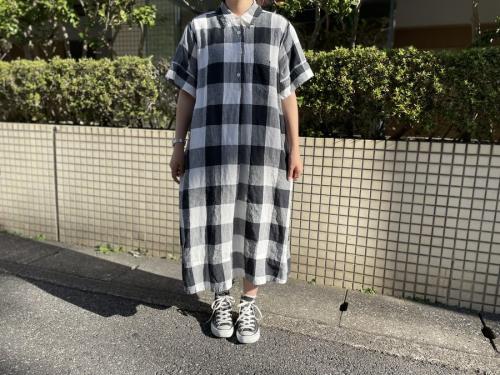 マーガレットハウエルのリネンワンピース