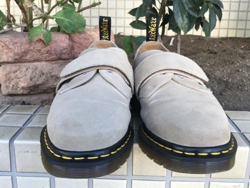 エンジニアードガーメンツ×ドクターマーチンのモンクストラップシューズ