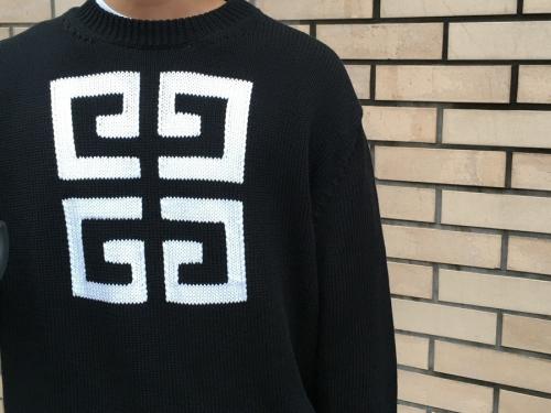 4Gロゴニットセーターのロゴニット