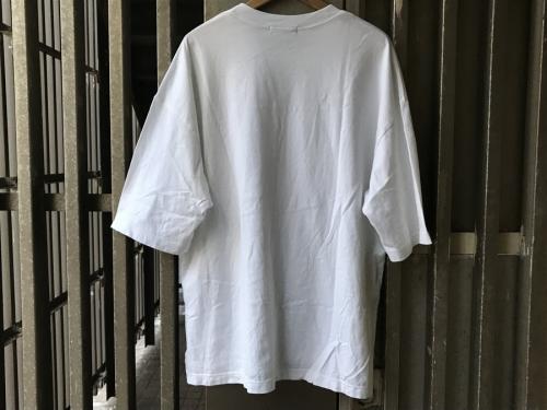 コムデギャルソンオムの度詰天竺プリントＴシャツ