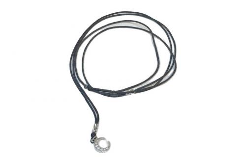 ミズキのシルクコードネックレス