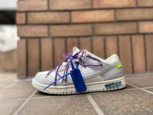 ナイキ×オフホワイトのDunk Low Lot 48/50