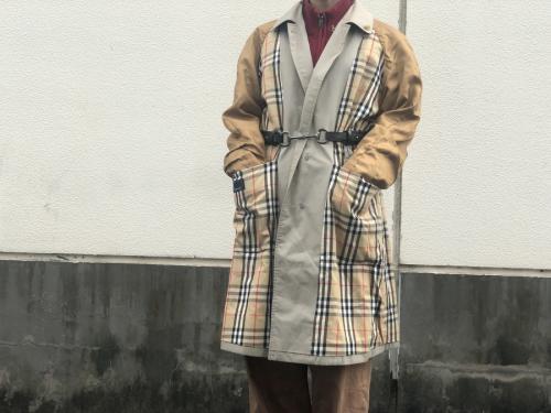 バーバリーズのステンカラーコート