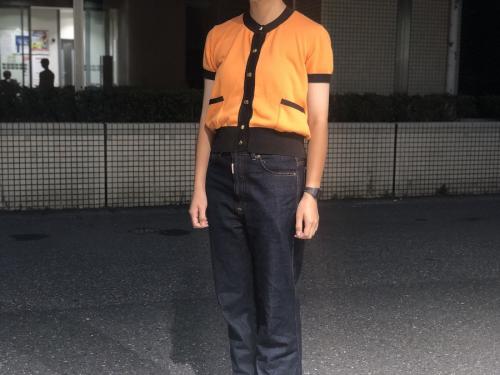 サルヴァトーレ フェラガモのH/Sガンチーニ釦ニットカーデ