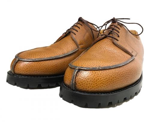 Vチップシューズのレザーシューズ