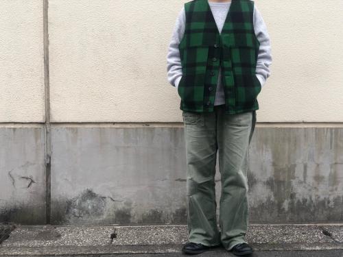 フィルソンガーメントのMACKINAW WOOL VEST