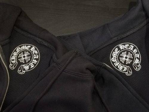 CHROME HEARTS(クロムハーツ) バックロゴダガージップパーカーが
