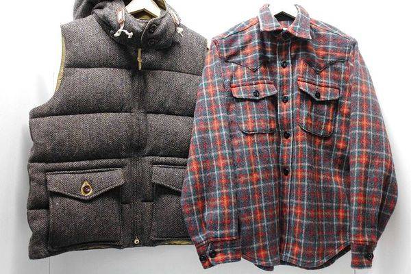 ジェラード コリンボ ハリスツイード ダウンベスト L 40