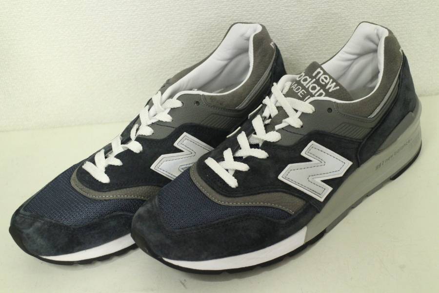 美品new balance ニューバランス　M997NV  24.5cm ニューバランス／NEW BALANCE シューズ スニーカー 靴 ローカット