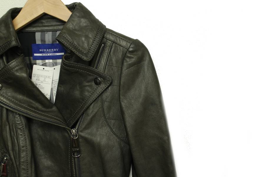 BURBERRY BLUE LABEL (バーバリー ブルーレーベル)レザージャケット