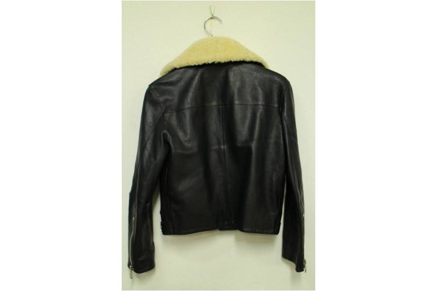 Acne Studios 　アクネ　ムートン　レザー　ライダース 中古・古着通販】Acne studios (アクネ ストゥディオス