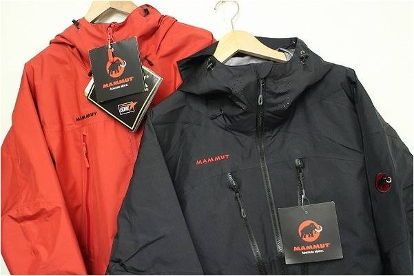 雨、風に優れた防水、防風を。ゴアテックス特集！MAMMUT/マムートから