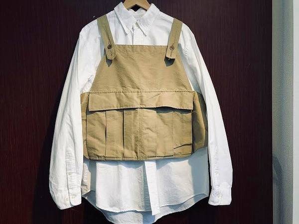 BROWN by 2-tacs SEED IT VEST　カーキベージュ