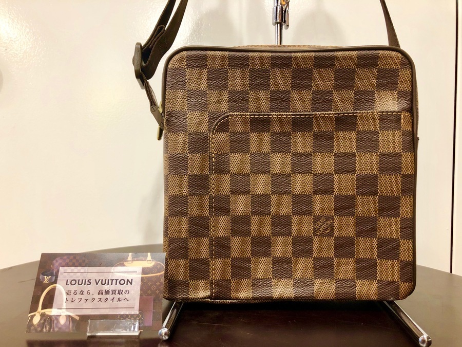 LOUIS VUITTON ダミエ オラフ　PM メッセンジャー ルイヴィトン ショルダーバッグ 斜掛 ダミエ エヌベ オラフPM