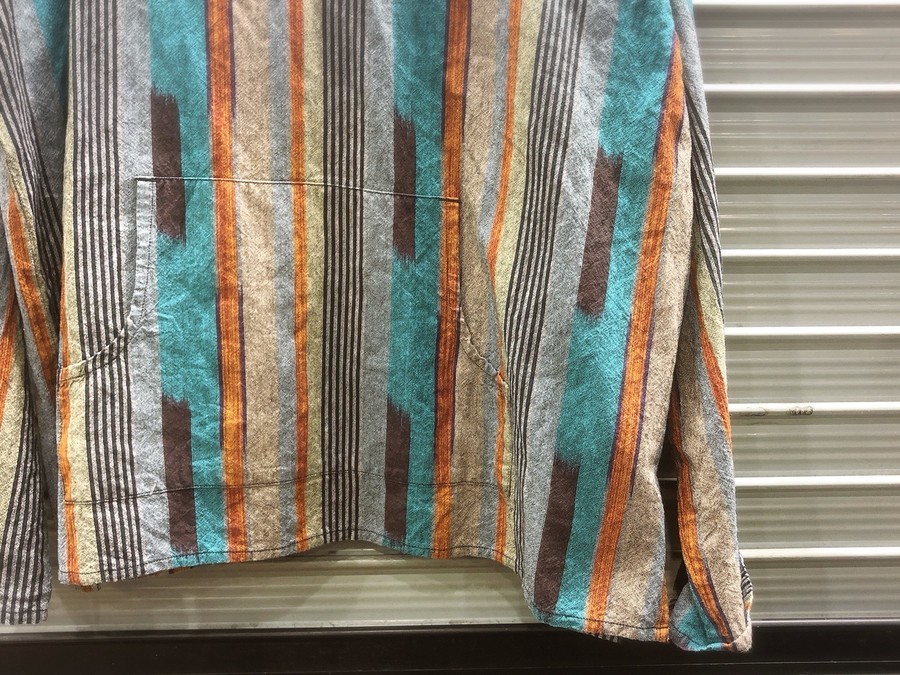 【完売品】South2 West8 メキシカンパーカー M ネペンテス South2 West8 Mexican Parka - Cotton Cloth / Ikat Pattern。 - doo