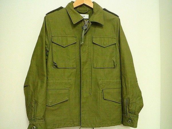 中古・古着通販】HYKE (ハイク) MA-1ボレロ オリーブ サイズ:1