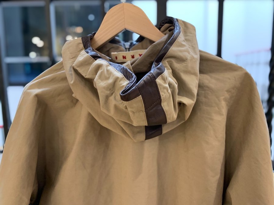 MARNI/マルニ】よりハーフジップマウンテンパーカーが入荷致しました 