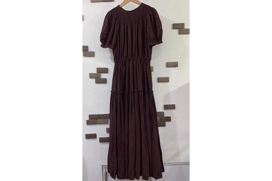 完売品！CASA FLINE カーサフライン pointスリーブロングワンピース CASA FLINE / point スリーブロングワンピース が入荷致しました