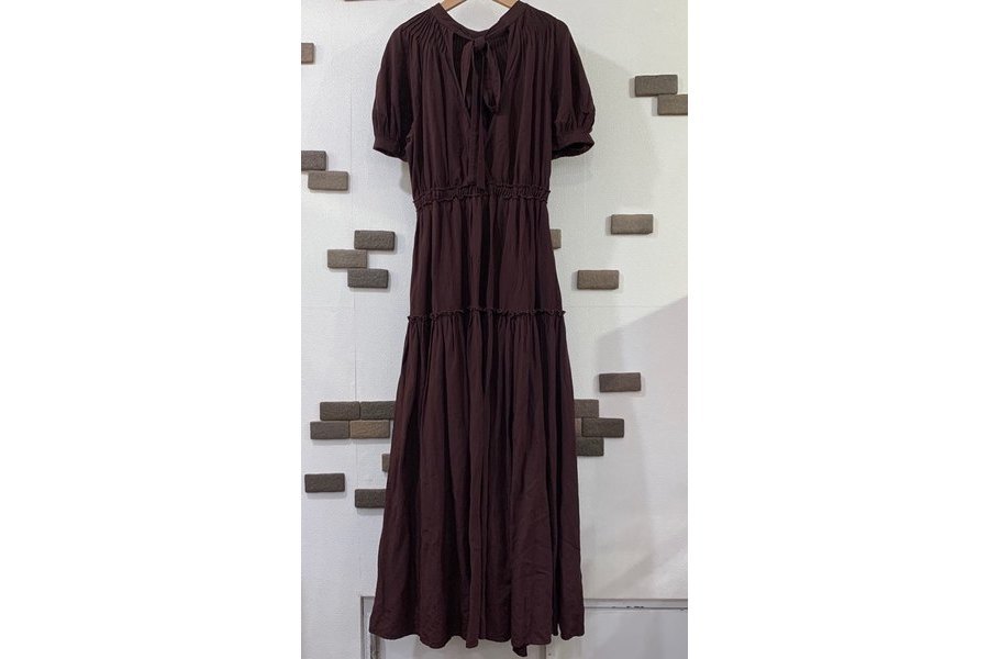 完売品！CASA FLINE カーサフライン pointスリーブロングワンピース 202002262046153.jpg
