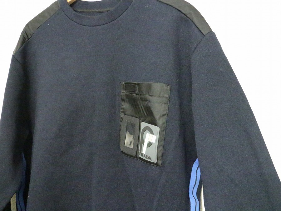 PRADA/(プラダ)」より18AW Pロゴサイドラインスウェット PRADA/(プラダ)」より18AW Pロゴサイドラインスウェット