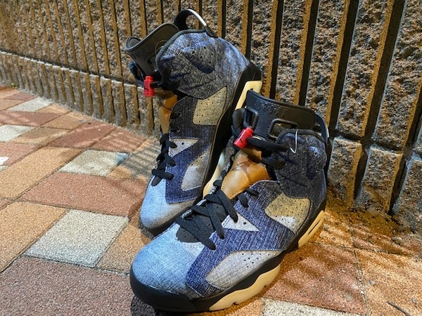 AIR JORDAN 6 RETRO/エアジョーダン6レトロ】よりウォッシュドデニム ...