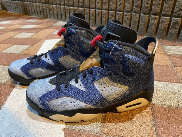 AIR JORDAN 6 RETRO/エアジョーダン6レトロ】よりウォッシュドデニム ...