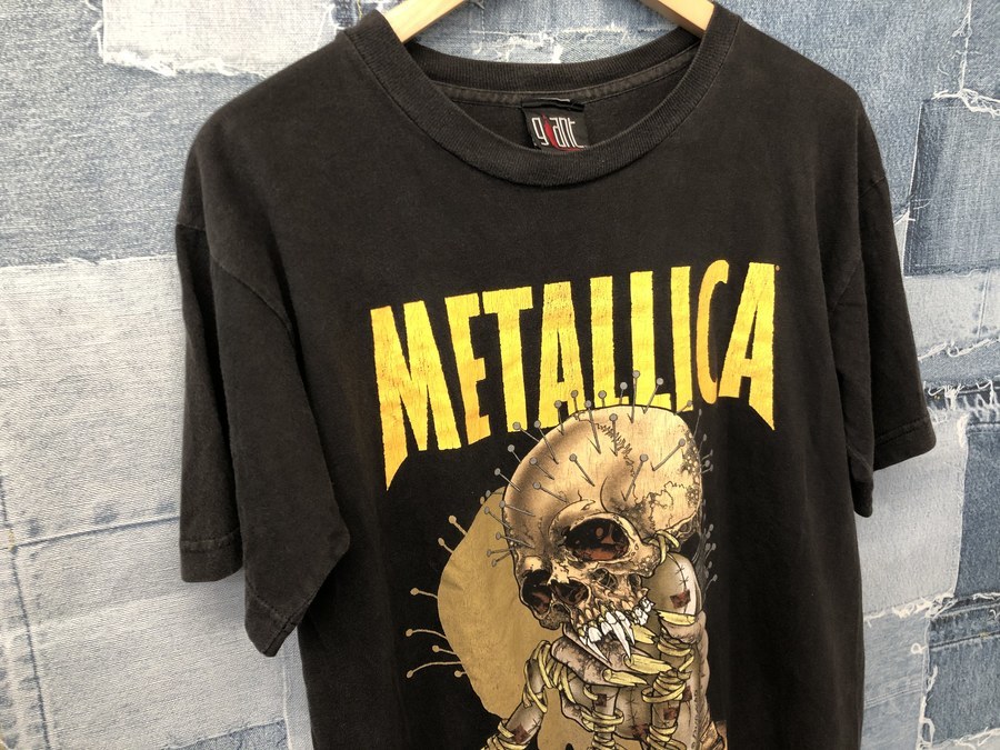 Vintage 90's Metallica(メタリカ) fixxer pushead バンドTシャツが 