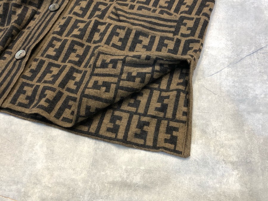 FENDI(フェンディ) 」より、ズッカ柄カーディガンが入荷致しまし