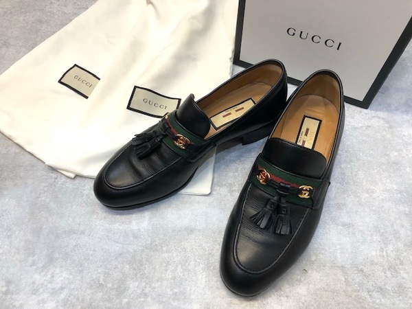 GUCCI タッセル ローファー - ドレス