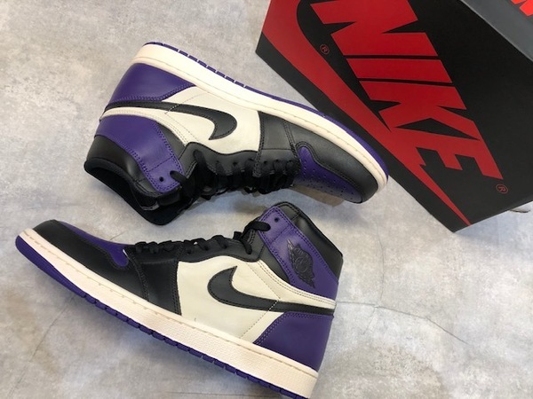 Nike Jordan 1 court purple コートパープル 2.0