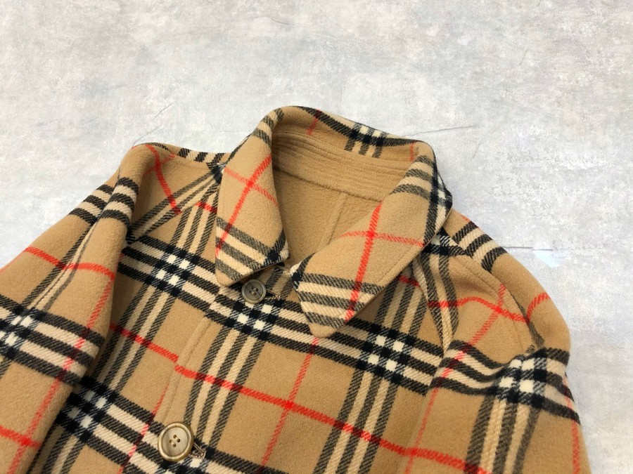 【本物保証】 Burberry リバーシブルダウンジャケット ゴルフ ノバチェック柄 winds-net.co.jp