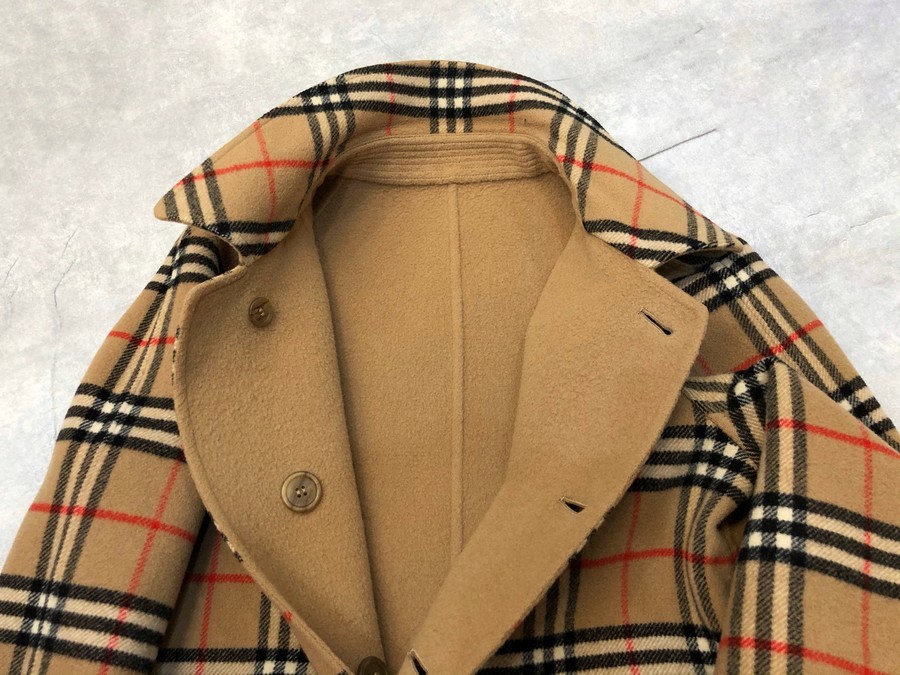 Burberry´s（バーバリーズ）リバーシブル ノバチェック パフジャケット-