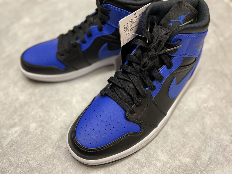 NIKE ナイキ AIR JORDAN 1 MID HYPER ROYAL エアジョーダン1ミッド 
